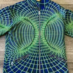 SpaceTribe UV Reflective high quality rave jacket